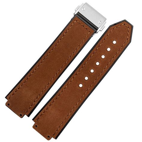 hublot watch brown strap|hublot strap 15mm 19mm.